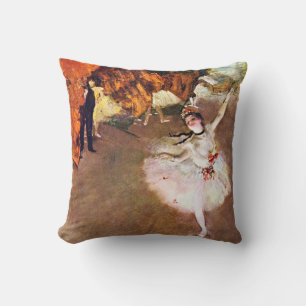 Edgar Degas - Ballerina-målning Kudde