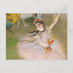 Edgar Degas Ballerinakonstvykortet Vykort