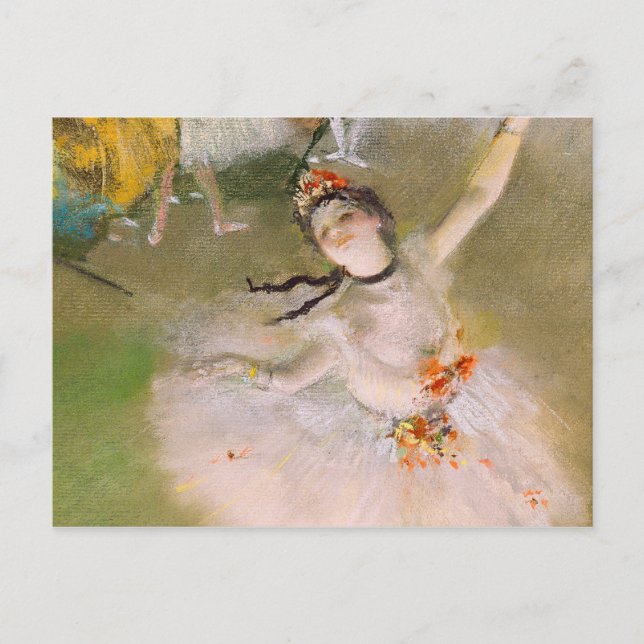 Edgar Degas Ballerinakonstvykortet Vykort (Framsida)