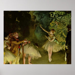 Edgar Degas - Ballet 1875 Dancer Dance Girl tutu Poster