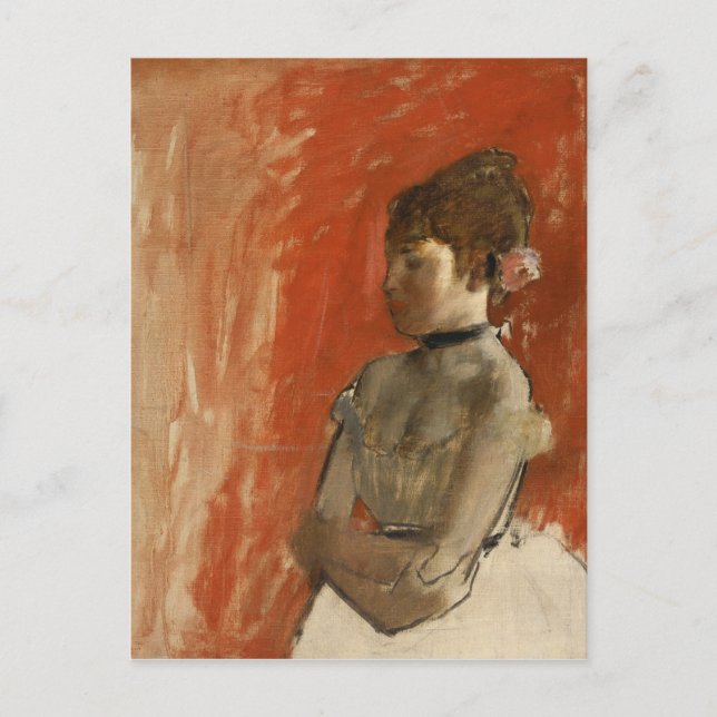 Edgar Degas | Ballet Dancer | Ny adress Meddelande Vykort (Framsida)