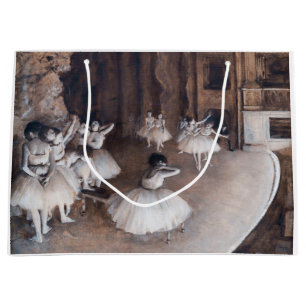 Edgar Degas - Ballet Rehearsal på Stage