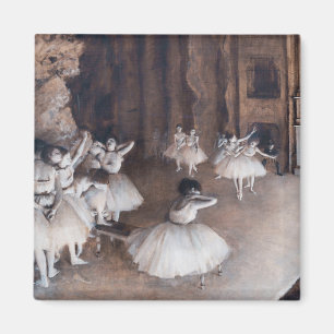 Edgar Degas - Ballet Rehearsal på Stage Magnet