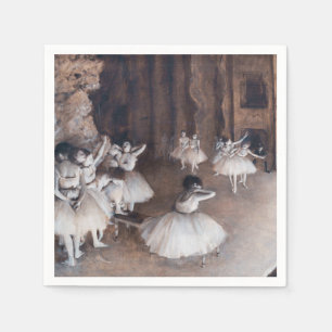 Edgar Degas - Ballet Rehearsal på Stage Pappersservett