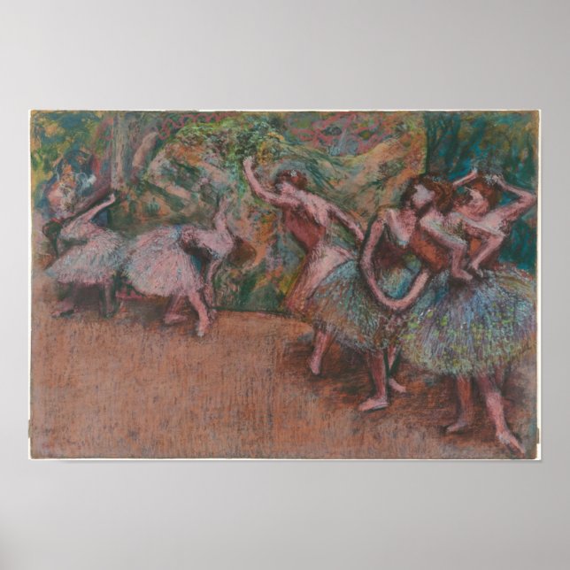 Edgar Degas | Ballet Scene Poster (Framsidan)