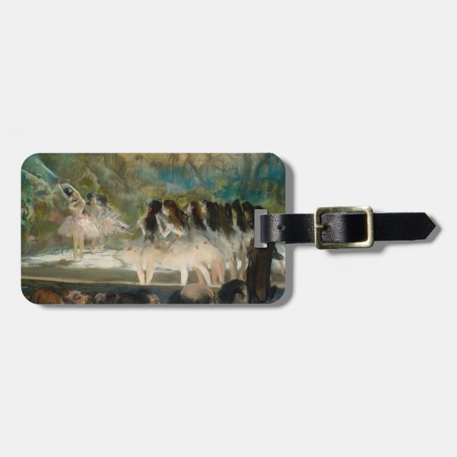 Edgar Degas - Ballet vid Paris Opera Bagagebricka (Horisontell Framsida)