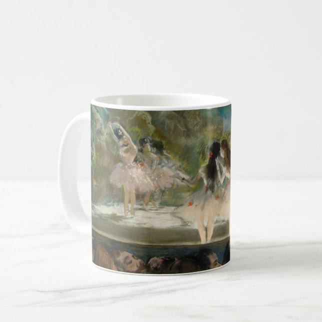 Edgar Degas - Ballet vid Paris Opera Kaffemugg (Framsida vänster)
