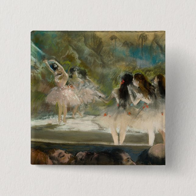Edgar Degas - Ballet vid Paris Opera Knapp (Framsida)