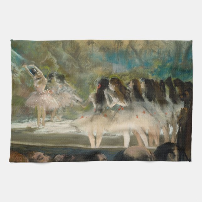 Edgar Degas - Ballet vid Paris Opera Kökshandduk (Horisontell)