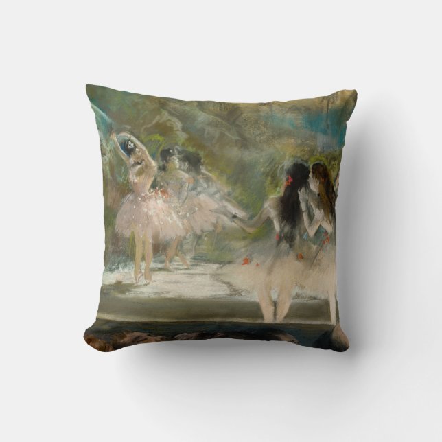 Edgar Degas - Ballet vid Paris Opera Kudde (Framsida)