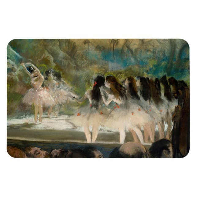 Edgar Degas - Ballet vid Paris Opera Magnet (Horisontell)
