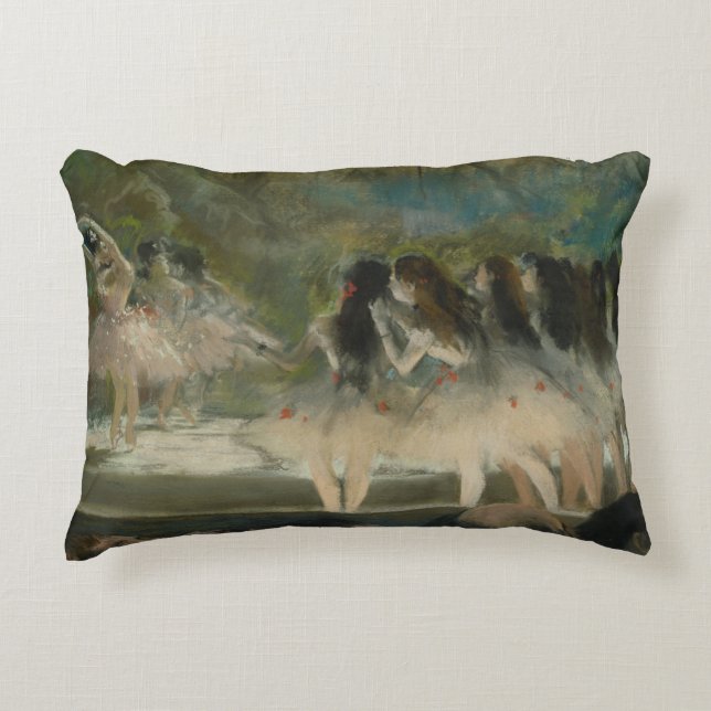 Edgar Degas - Ballet vid Paris Opera Prydnadskudde (Framsidan)