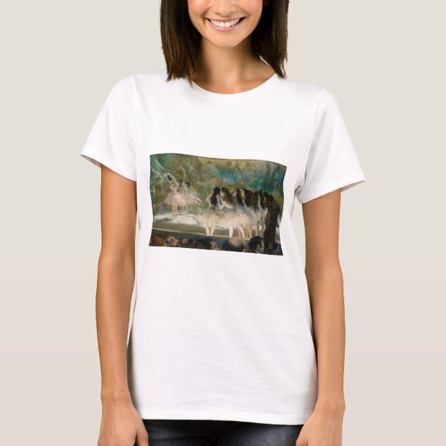 Edgar Degas - Ballet vid Paris Opera T Shirt (Framsida)