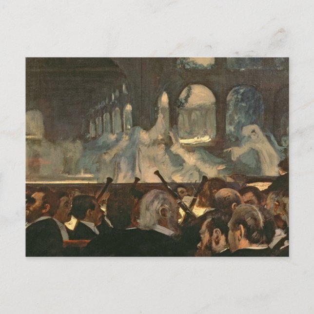Edgar Degas | Balletscen, Meyeröls opera Vykort (Framsida)