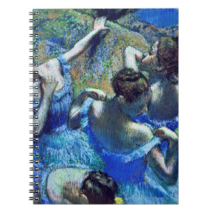 Edgar Degas - Blå dansare Anteckningsbok