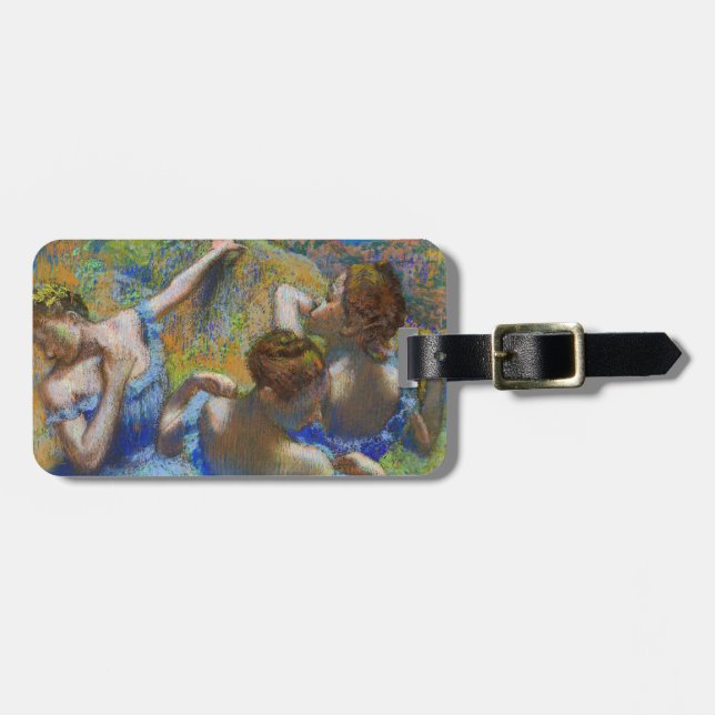 Edgar Degas - Blå dansare Bagagebricka (Horisontell Framsida)