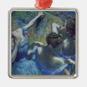 Edgar Degas Blå dansare, c.1899 Julgransprydnad Metall