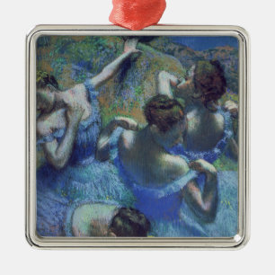 Edgar Degas Blå dansare, c.1899 Julgransprydnad Metall
