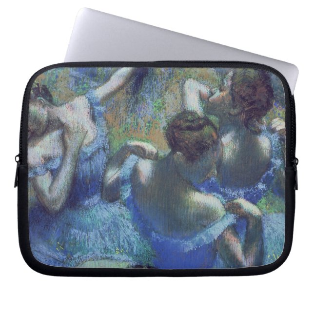 Edgar Degas| Blå dansare, c.1899 Laptop Fodral (Framsidan)