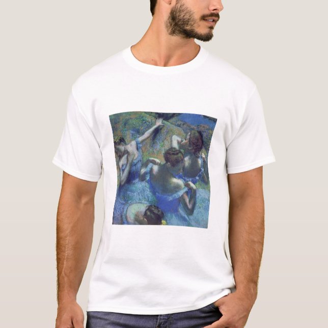 Edgar Degas| Blå dansare, c.1899 T Shirt (Framsida)