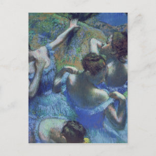 Edgar Degas Blå dansare, ca 1899 Vykort
