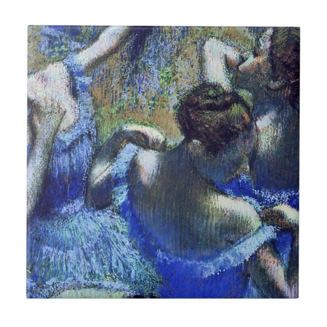 Edgar Degas - Blå dansare Kakelplatta (Framsidan)