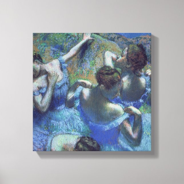 Edgar Degas | Blådansare, c.1899 Canvastryck (Framsida)