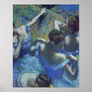 Edgar Degas   Blådansare, c.1899 Poster