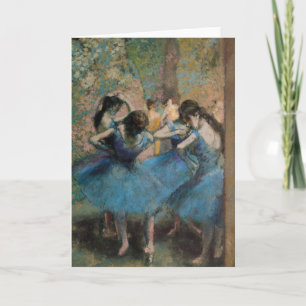 Edgar Degas   Blått dansare, 1890 Kort