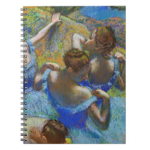 Edgar Degas - Blue Dancers Anteckningsbok