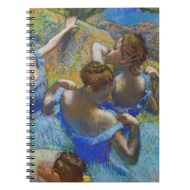 Edgar Degas - Blue Dancers Anteckningsbok (Framsidan)