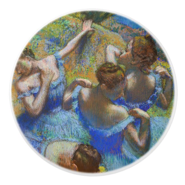 Edgar Degas - Blue Dancers Knopp (Framsidan)