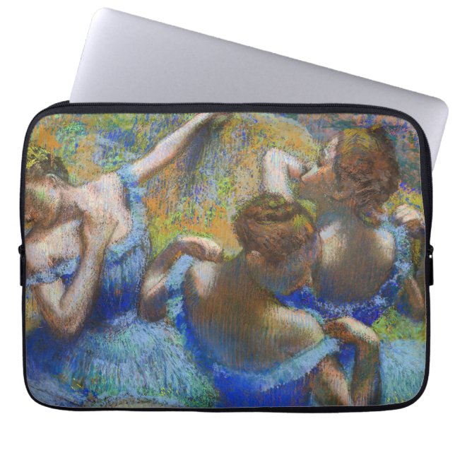 Edgar Degas - Blue Dancers Laptop Fodral (Framsidan)