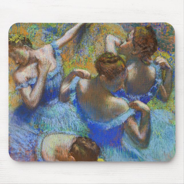 Edgar Degas - Blue Dancers Musmatta (Framsidan)