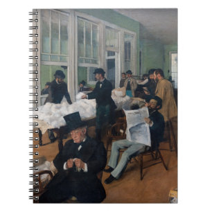 Edgar Degas - Bomullskontor i New Orleans Anteckningsbok
