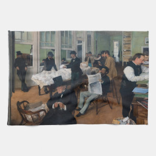 Edgar Degas - Bomullskontor i New Orleans Kökshandduk