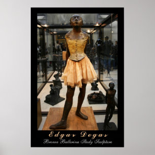 Edgar Degas: Bronze Ballerina Study Poster