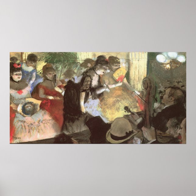 Edgar Degas Cabaret Poster (Framsidan)