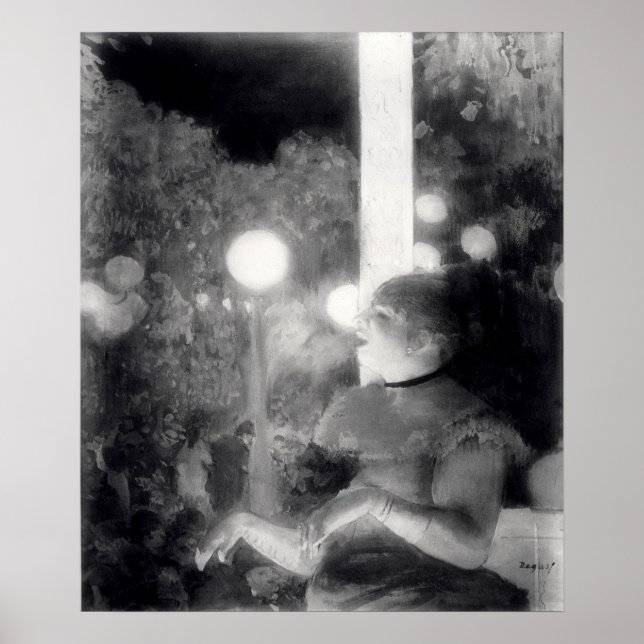 Edgar Degas | Cafe-konsert Poster (Framsidan)