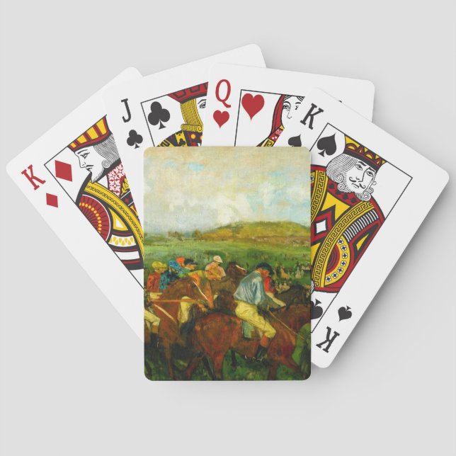 Edgar Degas  Casinokort (Baksidan)