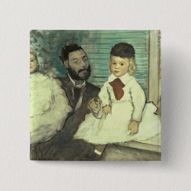 Edgar Degas | Comte Le Pic och hans Sons Knapp (Framsida)