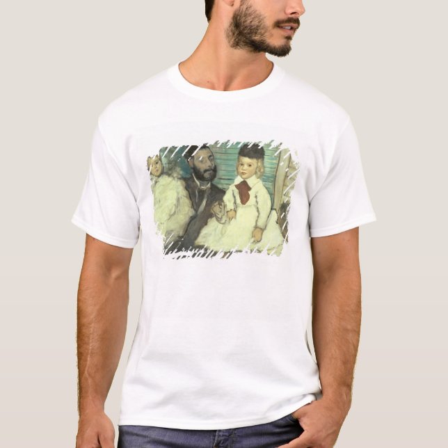 Edgar Degas | Comte Le Pic och hans Sons T Shirt (Framsida)