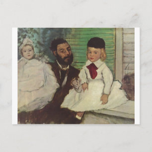 Edgar Degas - Count Lepic och hans döttrar 1870-ol Vykort