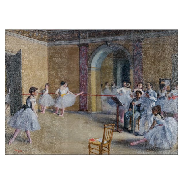Edgar Degas - Dance Foyer, Opera rue Le Peletier (Framsidan)