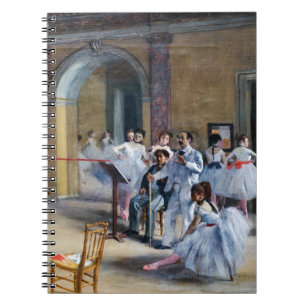 Edgar Degas - Dance Foyer, Opera rue Le Peletier Anteckningsbok