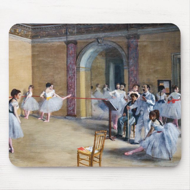 Edgar Degas - Dance Foyer, Opera rue Le Peletier Musmatta (Framsidan)