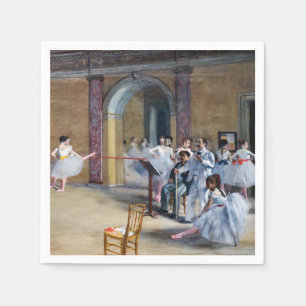 Edgar Degas - Dance Foyer, Opera rue Le Peletier Pappersservett