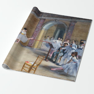 Edgar Degas - Dance Foyer, Opera rue Le Peletier Presentpapper