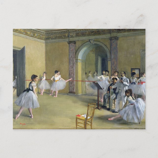 Edgar Degas | Dance Foyer Vykort (Framsida)