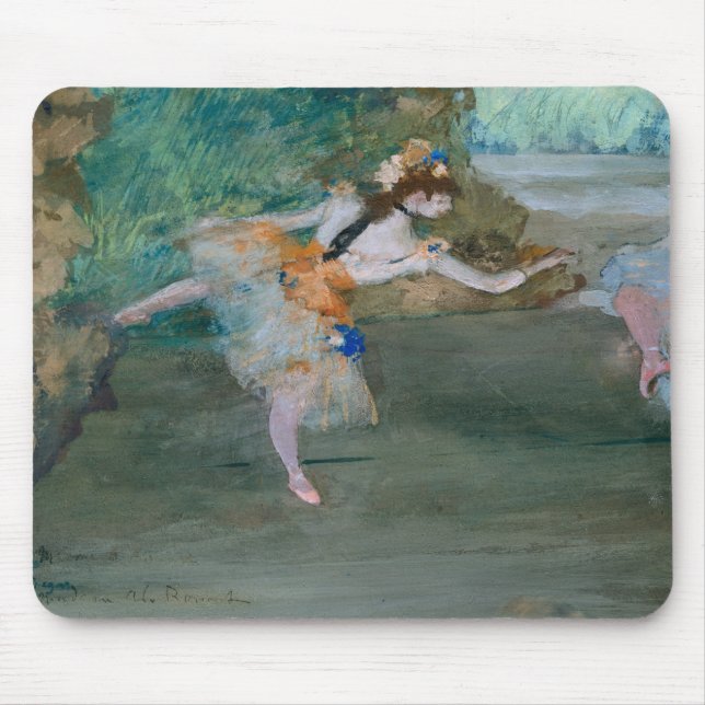 Edgar Degas - Dancer Onstage Musmatta (Framsidan)